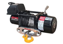 Warrior Winches Spartan 5000lb Vinsch, 12V Armortek synth, 12V Armortek syntet