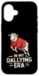 Coque pour iPhone 16 In My Dilly Dallying Era Motif mouton lent style vintage