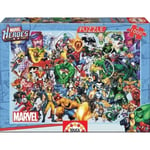 Puzzle Marvel 1000 pieces - EDUCA - Collage des heros - Dessins animes et BD