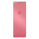 Femmes Antiderapant Tapis De Yoga,Anti-transpiration Tapis De Fitness,Résistant à Eau Tapis D'entraînement,Avec Sac De Transport Et Bandoulière,Pour Les Hommes,Caoutchouc-Rose 183x68cm(72x27inch)