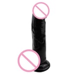 AUCUNE Sextoy,COCOLILI gros godemiché avec ventouse réaliste pénis Anal Plug Sex Toys pour femme énorme bite - Type Black Big Size