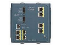 Cisco Industrial Ethernet 3000 Series - Switch - L2+ - Administrerad - 4 X 10/100 + 2 X Kombinations-Gigabit Sfp - Din-Skenmonterbar - Rekonditionerad