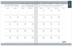 House of Doolittle 2024-2025 Weekly and Monthly Calendar Planner, Academic, Black, 7 x 9 Inches, August - July (HOD295532-25)