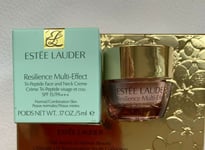 ESTEE LAUDER Resilience Multi-Effect Tri-Peptide Face and Neck Creme SPF15 5ml