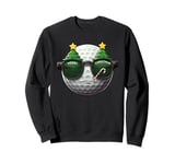 Christmas Tree Sunglasses Golf Candy Cane Mens Womens Kids Sweatshirt