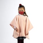 Couverture en fourrure synthétique pour enfants - Couverture en forme de queue de cole hypoallergénique pour enfants - Couleur rose - Taille 80 x 110 cm