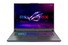 ASUS ROG Strix G18 G814JIR-N6001W Bärbar dator - Intel Core i9 14:e gen. i9-14900HX / 2.2 GHz - 32 GB DDR5 - 2 x 1 TB SSD M.2 PCIe 4.0 - NVM Express (NVMe) - NVIDIA GeForce RTX 4070 / Intel UHD Graphics - 18"