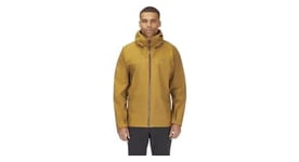 Veste impermeable rab namche gore tex marron