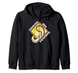 USA Tow Truck Driver, Truck Driver Yellow Line, Tow Truck Zip Hoodie