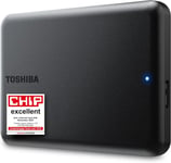 Toshiba Canvio Partner 1To Portable 2.5"" HDD externe, USB 3.2 Gen 1, compatible Mac et Windows, USB Powered