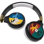 Lexibook Harry Potter 2-in-1 Bluetooth& Wired Foldable Headphones with mic Black