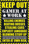 Empire Merchandising Poster avec Accessoire Inscription Gamer Keep Out