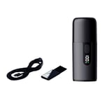 Nose Hair Trimmer for Both Men and Women with LCD Display Dual  Blade USB7337