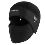 ROCKBROS Cagoule Vélo Court Hiver Cache-Visage sous-Casque Bonnet d'hiver Bonnet de vélo avec Trou de Lunettes pour Vélo Moto Ski Randonnée Hommes Femmes