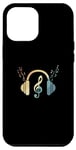 iPhone 12 Pro Max Headphones Clef Music Music Note Case