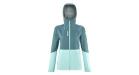 Veste impermeable femme millet fitz roy bleu