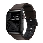 Bracelet Apple Watch Nomad Active Pro pour Apple Watch 42/44mm Noir/Marron