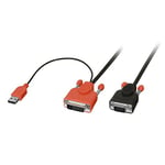 Lindy Câble Adaptateur DVI-D vers VGA, 3m