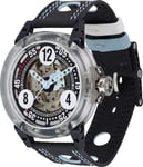 B.R.M Watch V6-44 Makrolon Light Blue Hands