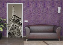 AG fTV 0203 Photo intissé Motif Palmiers photomurals-Papier Peint Mural Motif Tour Eiffel