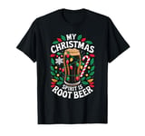 My Christmas Spirit Root Beer Merry Xmas Men Women T-Shirt