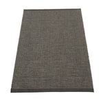 Pappelina, Emm matta 70x120 cm Black/Linen Metallic