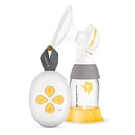 Medela Solo Single Electric Breast Pump - Noticeably quieter, USB-chargeable, featuring PersonalFit Flex shield and Medela 2-Phase Expression Technology