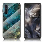 OnePlus Fantasy Marble Nord kuoret - Smaragdi Vihreä