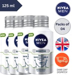 Nivea Men Lotion Instantly Relief Anti-Irritation Itchiness - 125ml Packs of 4