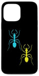 Coque pour iPhone 13 Pro Max Fourmis rétro années 80 90 fourmi insectes enfants animaux de la forêt