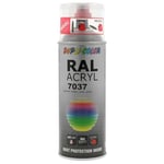 Duplicolor 710551 Spray Acrylique RAL 7037, Gris Poussière Brillant, 400 ml