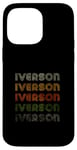 iPhone 14 Pro Max Love Heart Iverson Tee Grunge Vintage Style Black Iverson Case