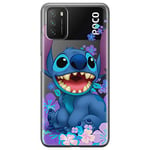 ERT GROUP Coque de téléphone Portable pour Xiaomi REDMI 9T Original et sous Licence Officielle Disney Motif Stitch 001 Parfaitement adapté à la Forme du téléphone Portable, partiel imprimé