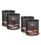 Der-Franz Hot Chocolate Mix Bundle - 2x Fine Drinking Chocolate, 2x Dark Drinking Chocolate, 4x 500g