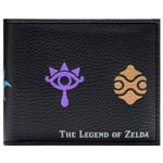 Breath of the Wild Sheikah Gerudo Kokiri Symbols Black Coin & Card Wallet