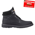 Jack & Jones Stratford Casual Comfort Ankle Boots Mens Black