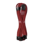 CableMod RT-Series Pro ModMesh 12VHPWR to 3x PCI-e Kabel for ASUS/Seasonic - 60cm, dark red