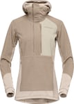 Norrøna Women's Lofoten Thermal Pro Hood Oatmeal, L