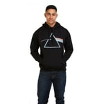 Pink Floyd Mens - The Dark Side Of The Moon - Pullover Hood - Black