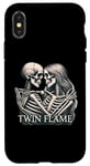 iPhone X/XS Twin Flame Skeleton Couple Eternal Love Lovers Forever Case