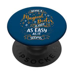 Magical Doctor - Christmas Best Doctor Women PopSockets PopGrip Adhésif