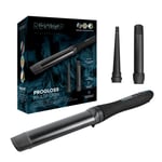 REVAMP PROGLOSS MULTIFORM CURL & WAVES CURLING WAND & TONG HAIR STYLER WD-1500