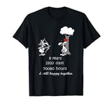 8th Wedding Anniversary Gift For Him Her 8 Years Together T-Shirt