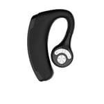 écouteur Bluetooth 5.0 Simple Casque sans Fil HIFI Stéréo Réduction du Bruit écouteur Business Sports Tour d'Oreille Casque avec Micro, avec Boite de Chargement,Argent