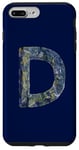 Coque pour iPhone 7 Plus/8 Plus Lettre D de l'alphabet