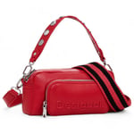 Mode Sac Femme DESIGUAL Moitié Logo Femme Rouge - 24WAXP99-3000-U