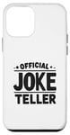 iPhone 12 mini Official Joke Teller Dad Humor for Funny Fathers Case