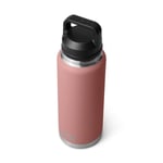 YETI Rambler Bottle Chug 36oz Sandstone Pink