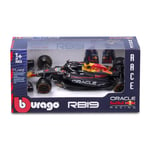 BBURAGO - 1/43 Racing - 2023 REDBULL Honda RB19#Verstappen - La Quintessence de la Vitesse et de la Performance - Une réplique fidèle de la Machine de Course légendaire