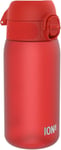 Ion8 Kids Water Bottle, 350 ml/12 oz, Leak Proof, Easy to 350ml (12oz), Red 